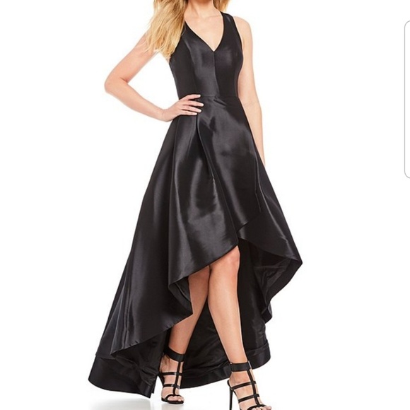 Calvin Klein Dresses & Skirts - CALVIN KLEIN BLACK TAFFETA TULIP GOWN
